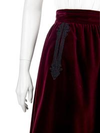 Saint Laurent Rive Gauche Skirt, 1970's
