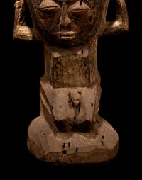 A Yoruba Wood and Hide Drum