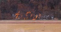 Figures in a Landscape at Sunset