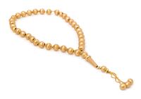 A Set of Yellow Gold Prayer Beads, 19.60 dwts.
