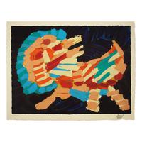 Karel Appel (Dutch, 1921-2006) — Cats (complete portfolio of seventeen lithographs, with title page and portfolio case), 1978