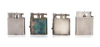 Four Dunhill Lift-Arm Lighters