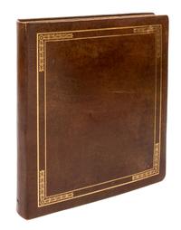 (TRUMAN, HARRY) Album of autographed photographs of Truman, his cabinet and other Washington contemporaries. 32 photos total.