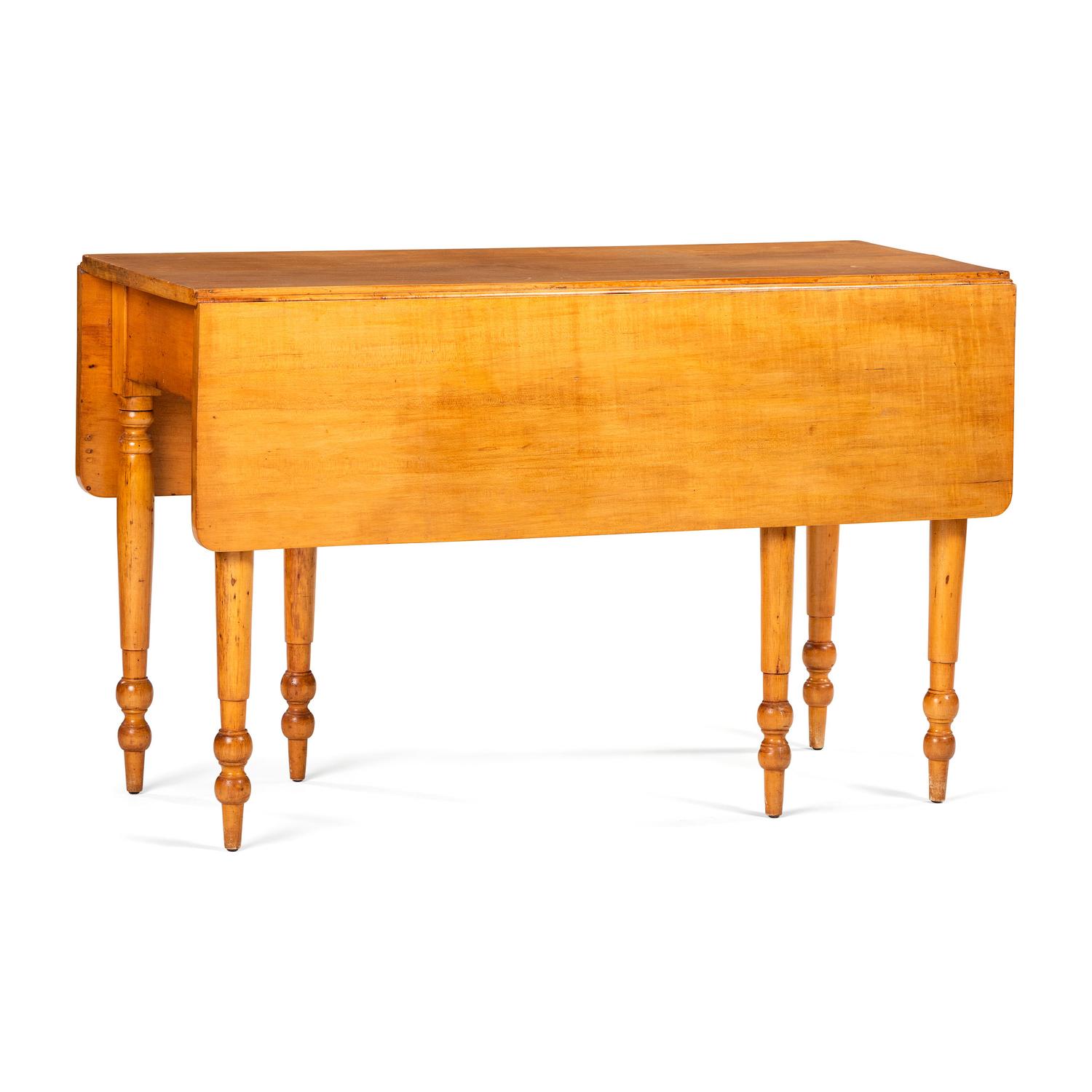 A Maple Drop-Leaf Table