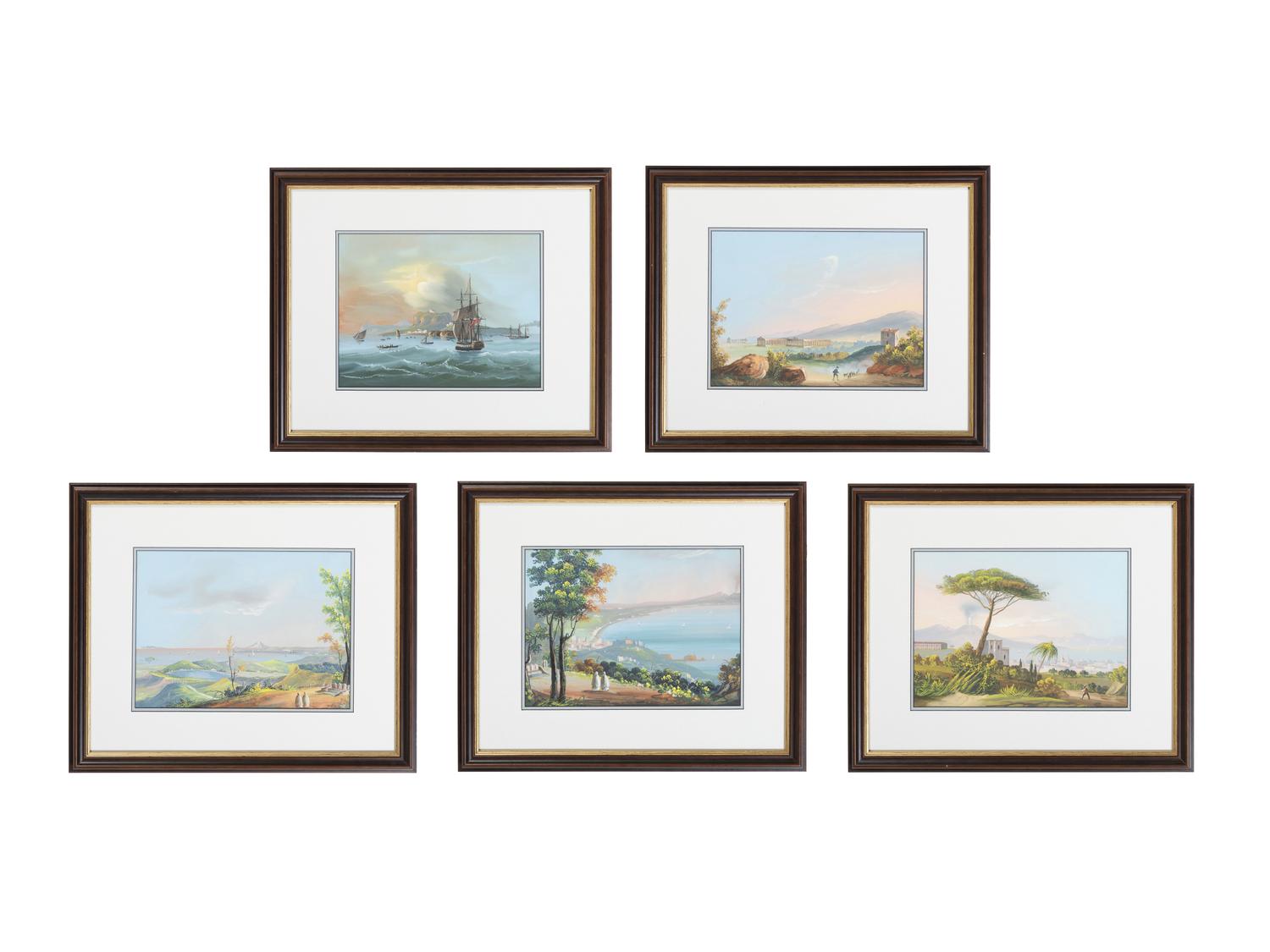 Attributed to M. Mauton (Active Naples, 19th Century)