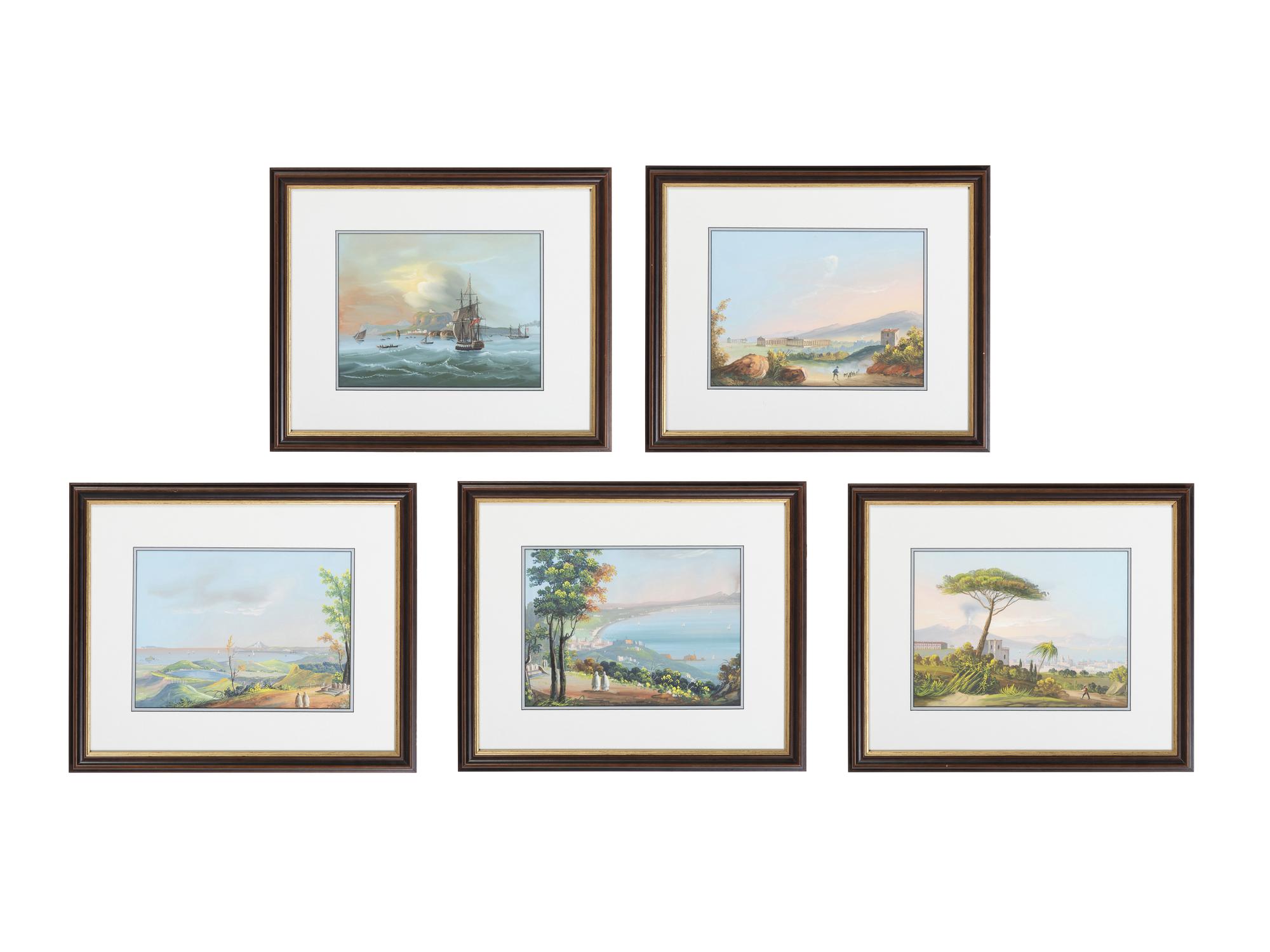 Attributed to M. Mauton (Active Naples, 19th Century)