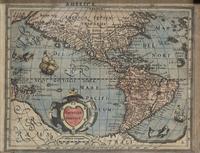 HONDIUS, Jodocus. Americae Descrip. Amsterdam, ca 1608.