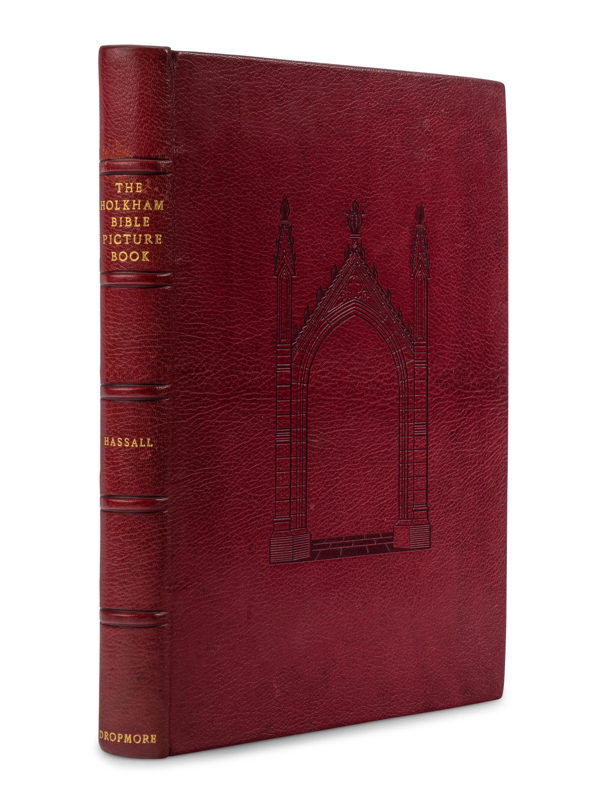 [DROPMORE PRESS]. HASSALL, William Owen (1912-1994). Holkham Bible Picture Book. London: The Dropmore Press 1954.