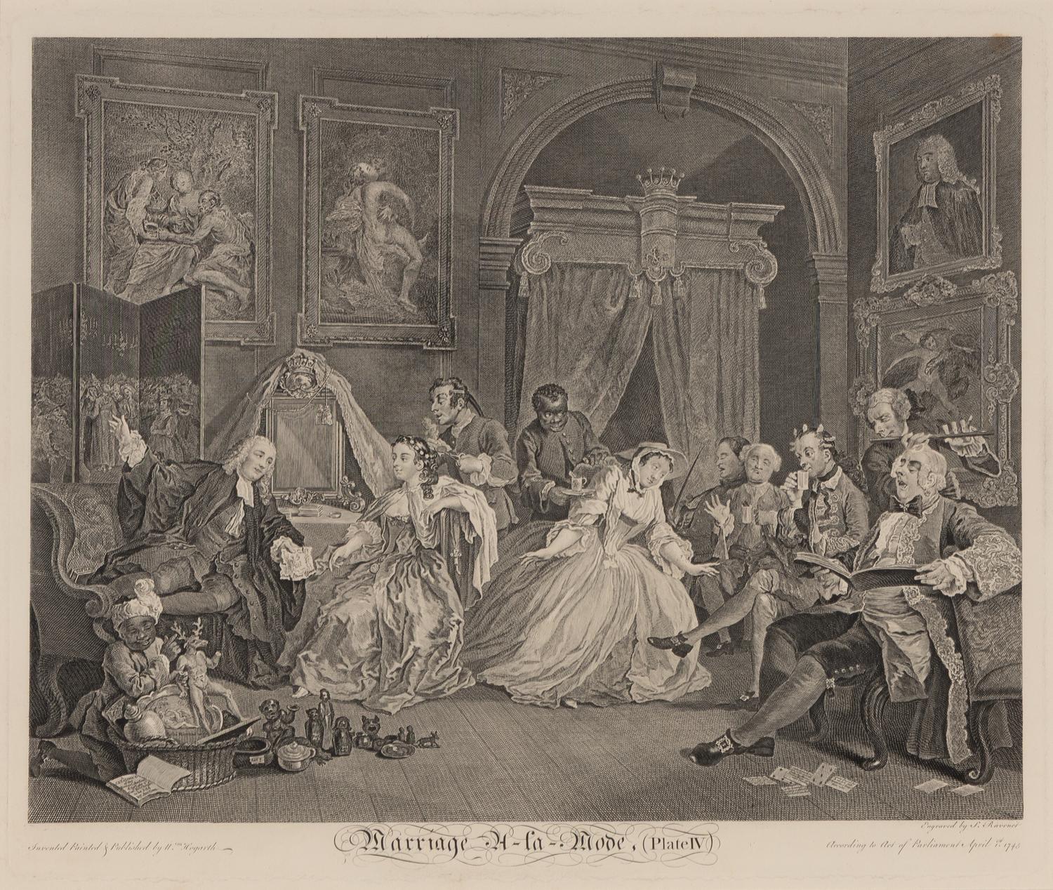 After William Hogarth (English 1697-1764)
