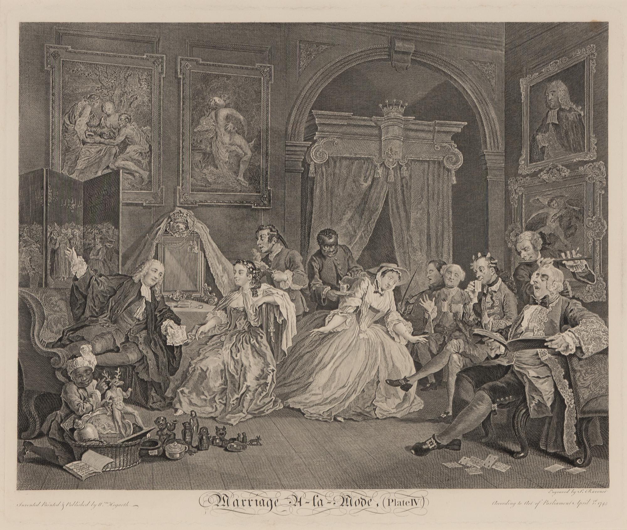 After William Hogarth (English 1697-1764)