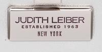 Judith Leiber Pink Flower Minaudière Clutch
