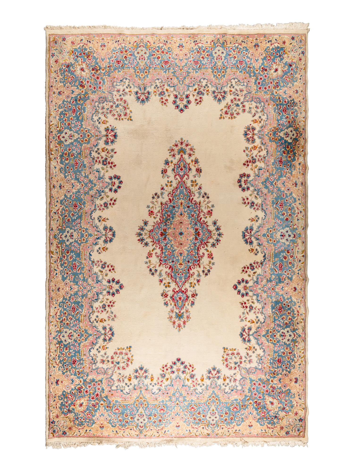 A Kerman Wool Rug