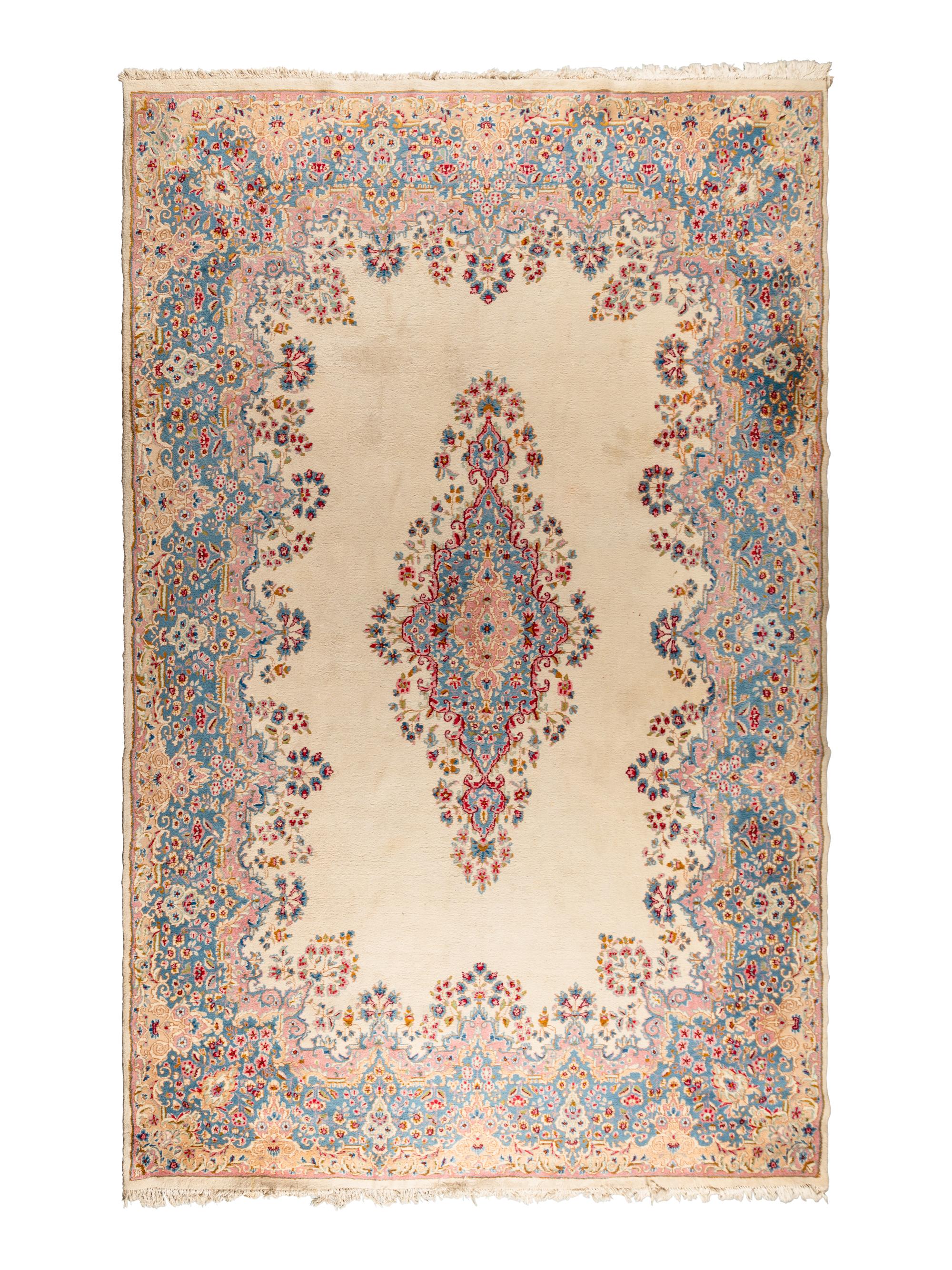 A Kerman Wool Rug