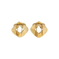 RETRO, YELLOW GOLD DRESS CLIPS