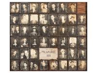[EARLY PHOTOGRAPHY]--[CRIME & PUNISHMENT]. An assemblage of "mugshots" perhaps photographed within an early photo booth.