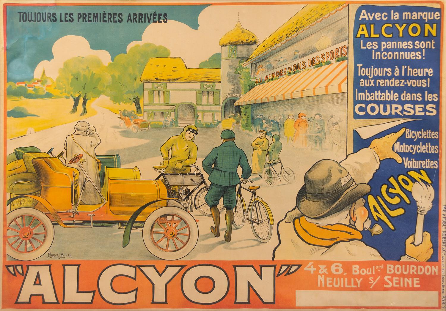 Marcel Bloch, (French, late 19th/early 20th century), Alcyon