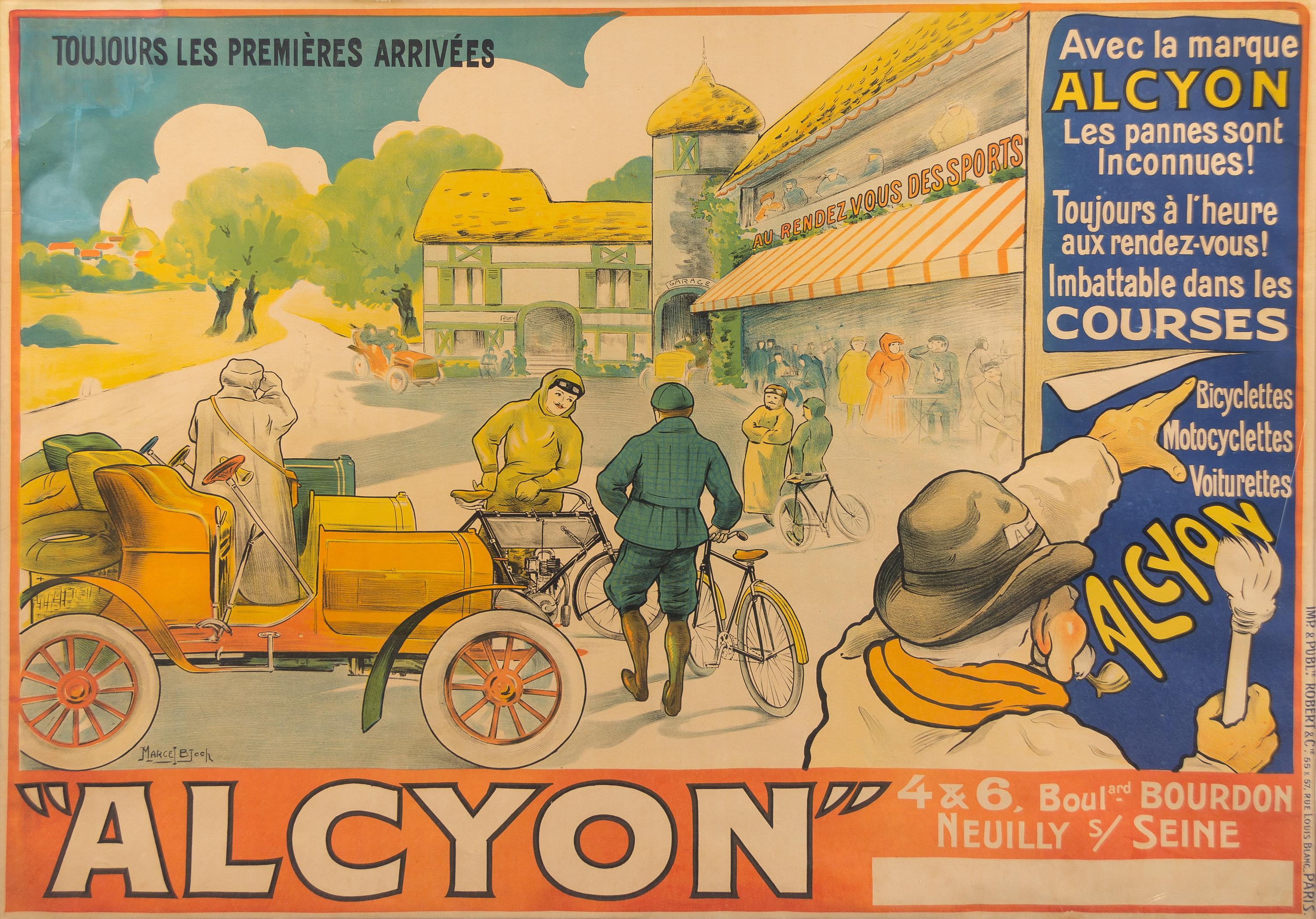 Marcel Bloch, (French, late 19th/early 20th century), Alcyon
