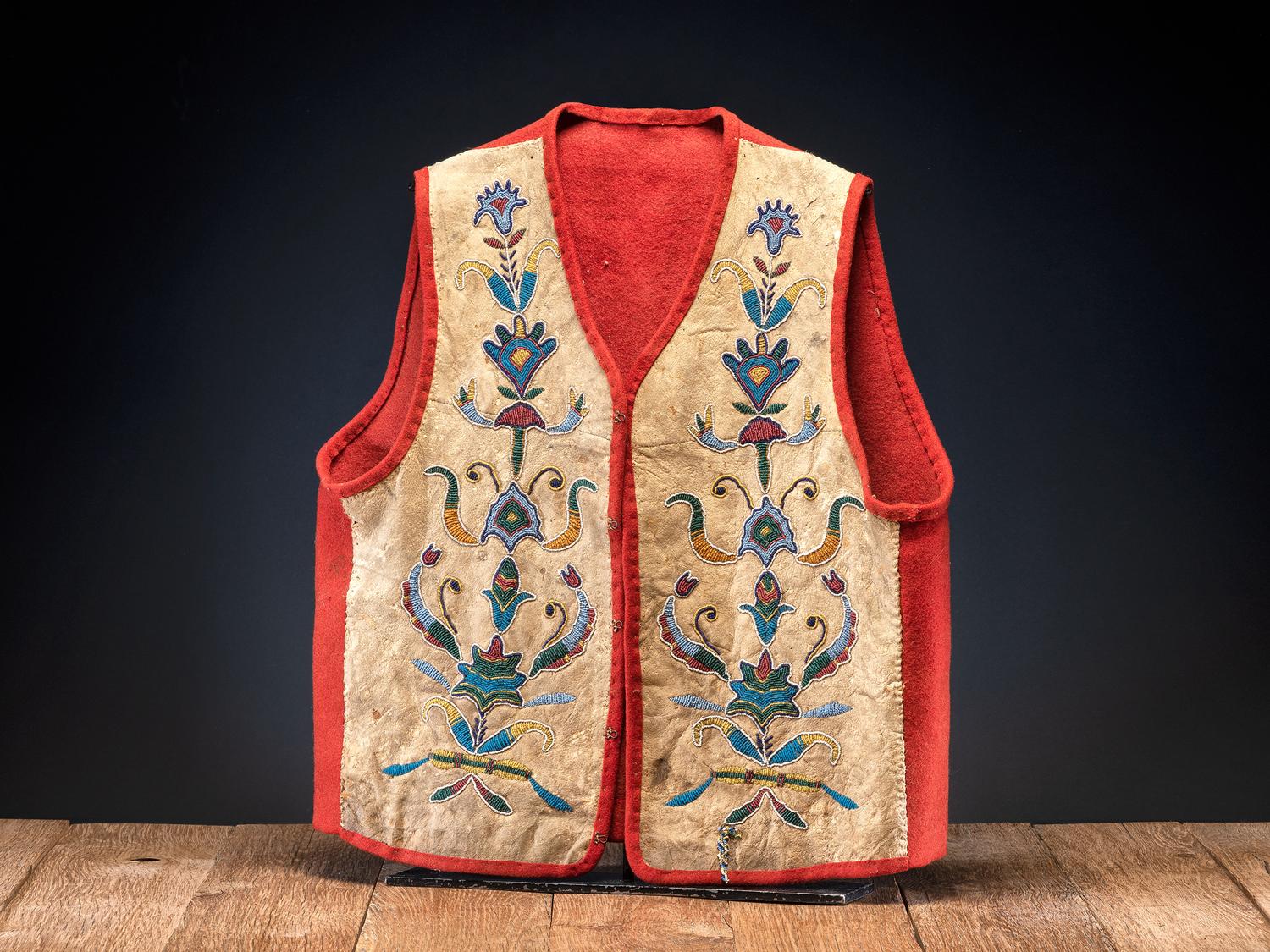 Apsáalooke [Crow] Beaded Vest