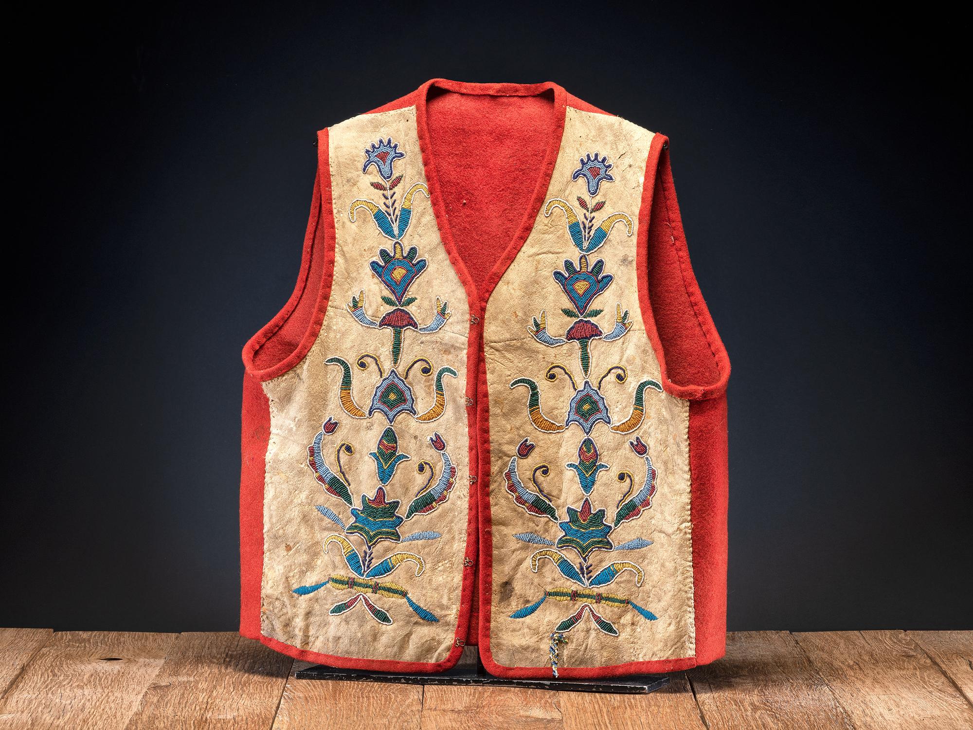 Apsáalooke [Crow] Beaded Vest
