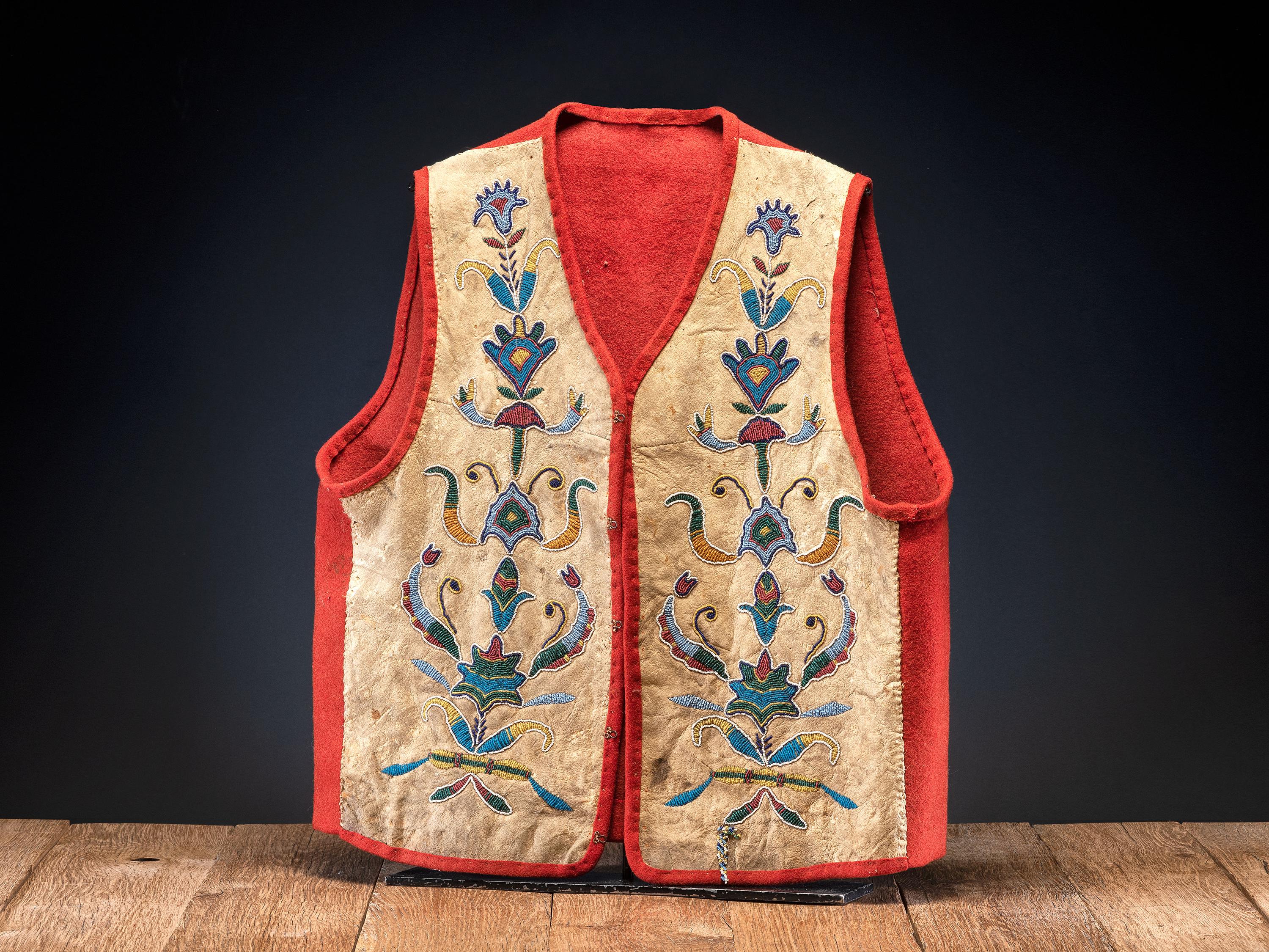 Apsáalooke [Crow] Beaded Vest