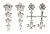 A Collection of Sterling Silver Earrings, Jane Mason, 23.00 dwts.