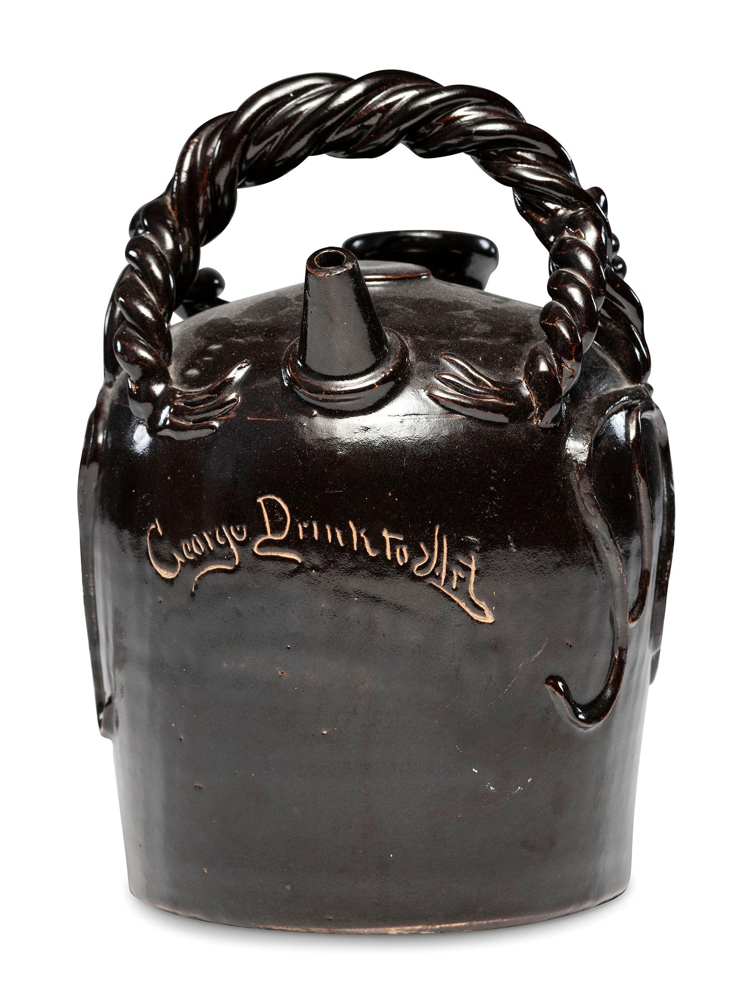 A Rhodenbaugh Style Harvest or Field Jug