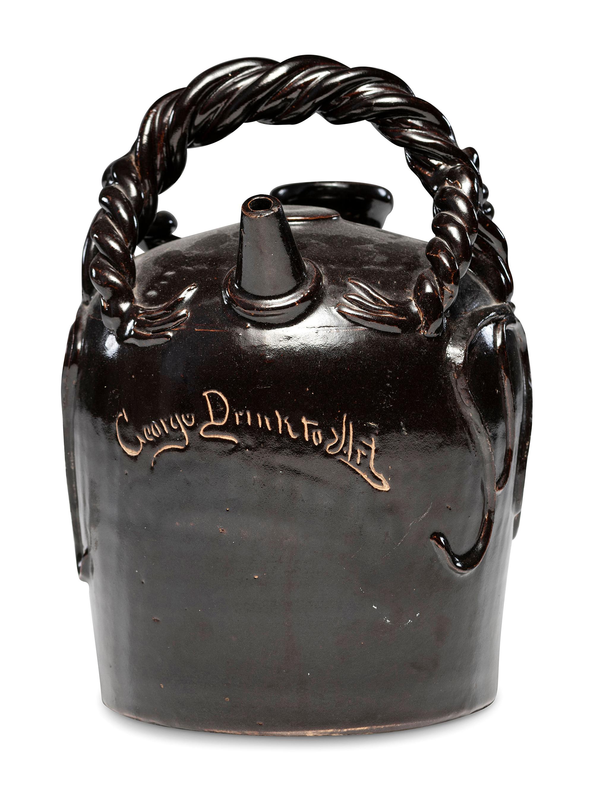A Rhodenbaugh Style Harvest or Field Jug