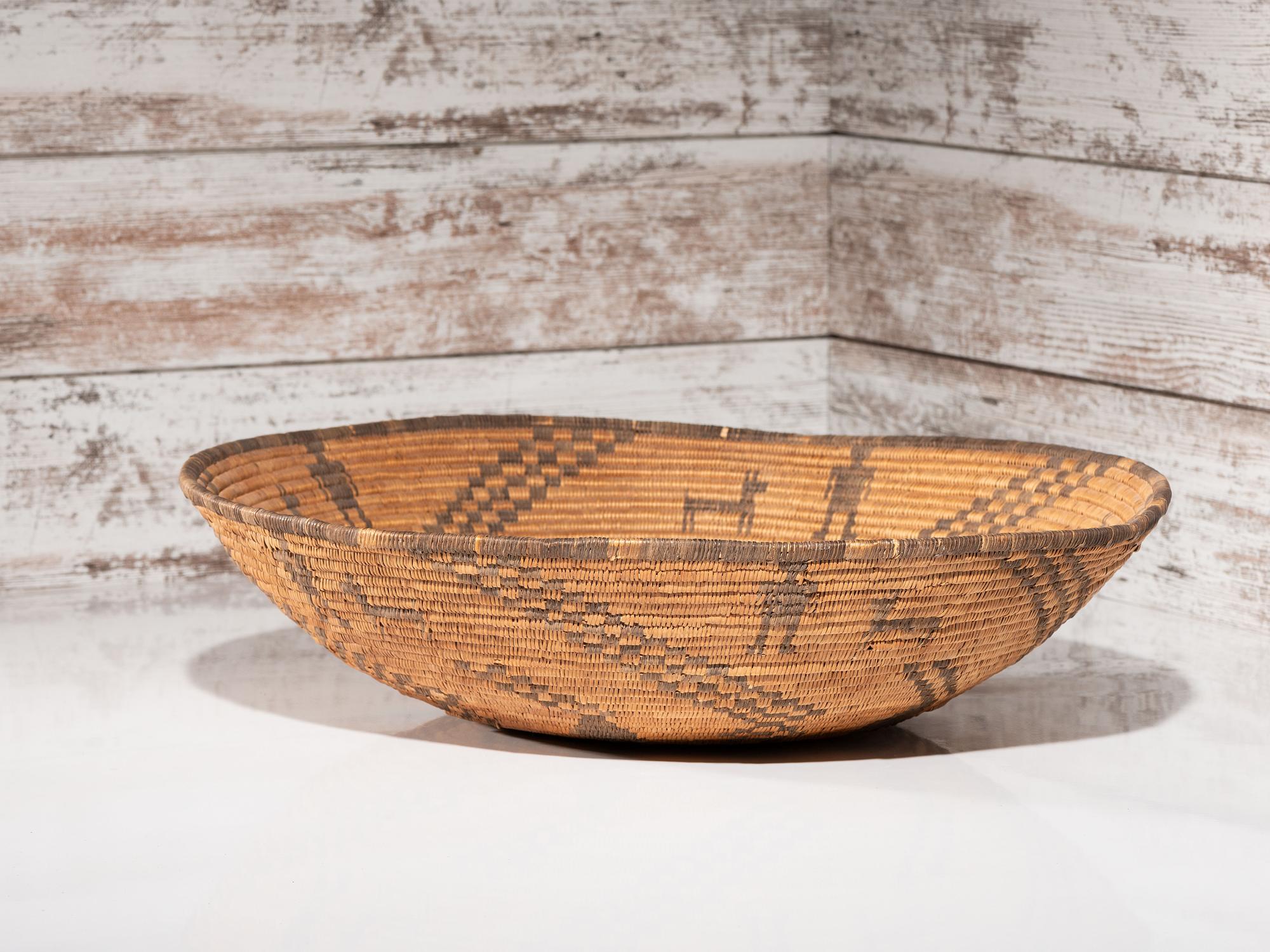 Apache Figural Basket