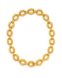 YELLOW GOLD CONVERTIBLE LINK NECKLACE