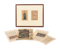 Five Poetical Manuscript Leaves