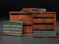 An Oak Watchmaker's Storage Chest