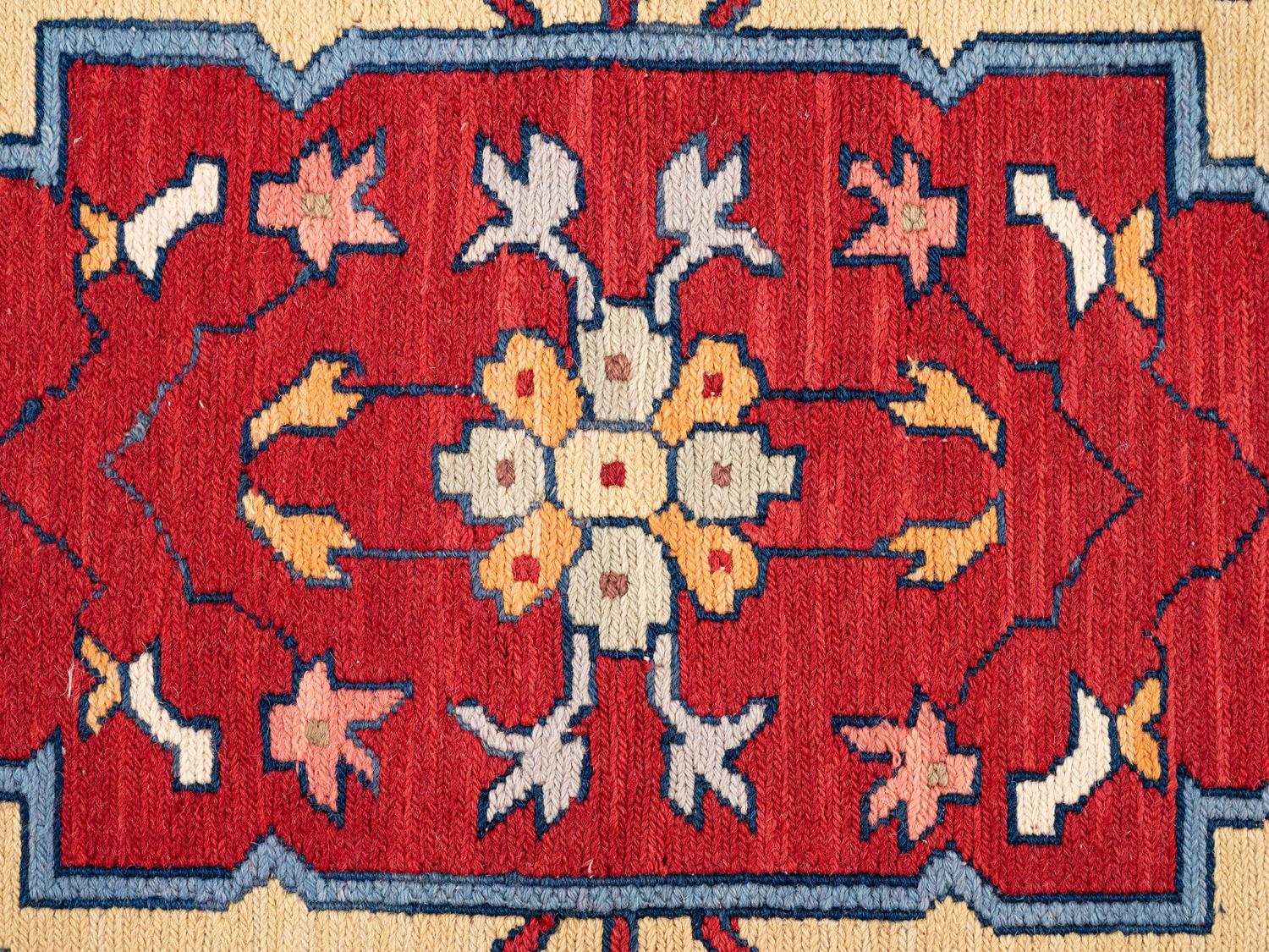 An Agra Heriz Wool Rug