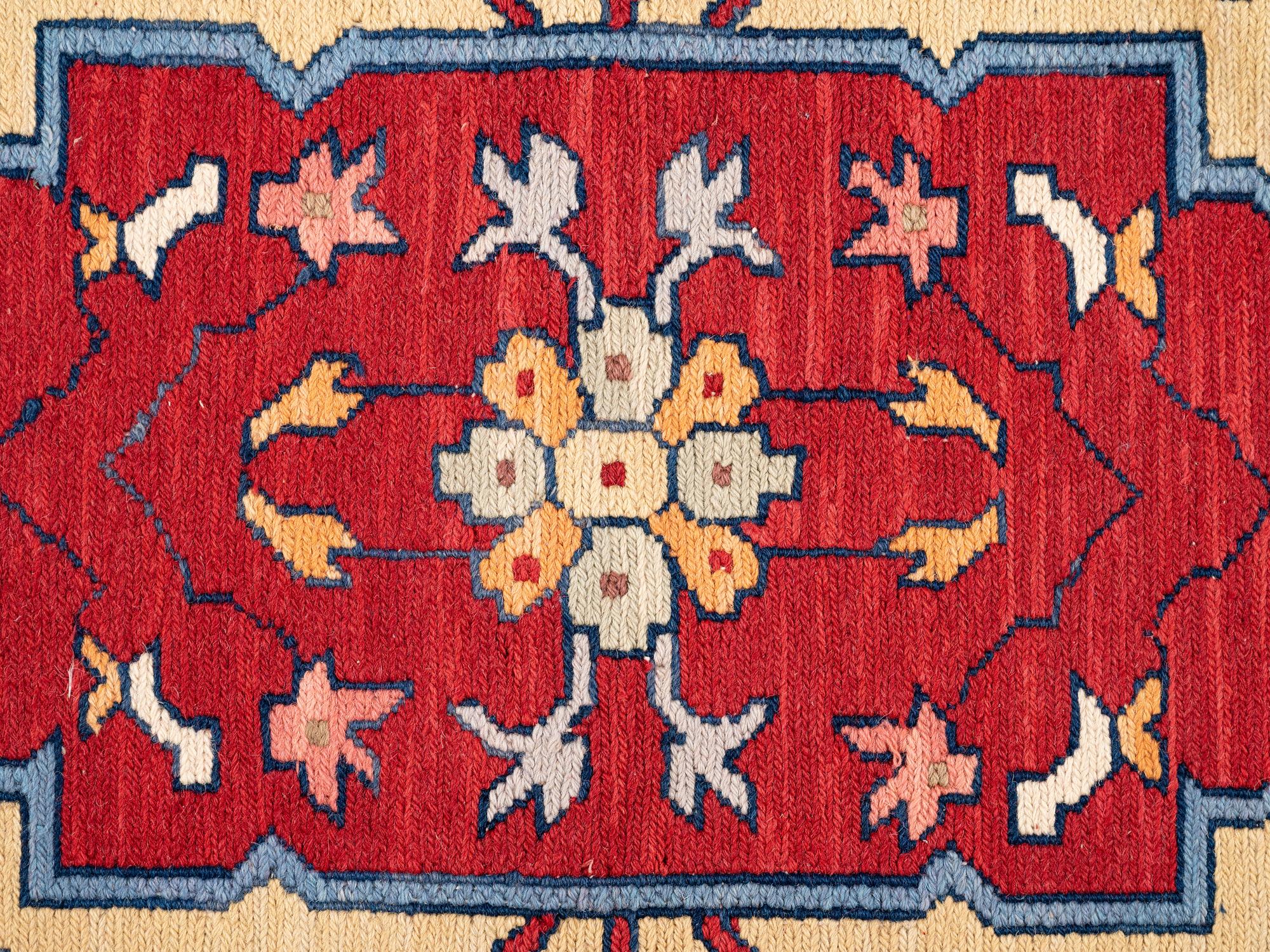 An Agra Heriz Wool Rug