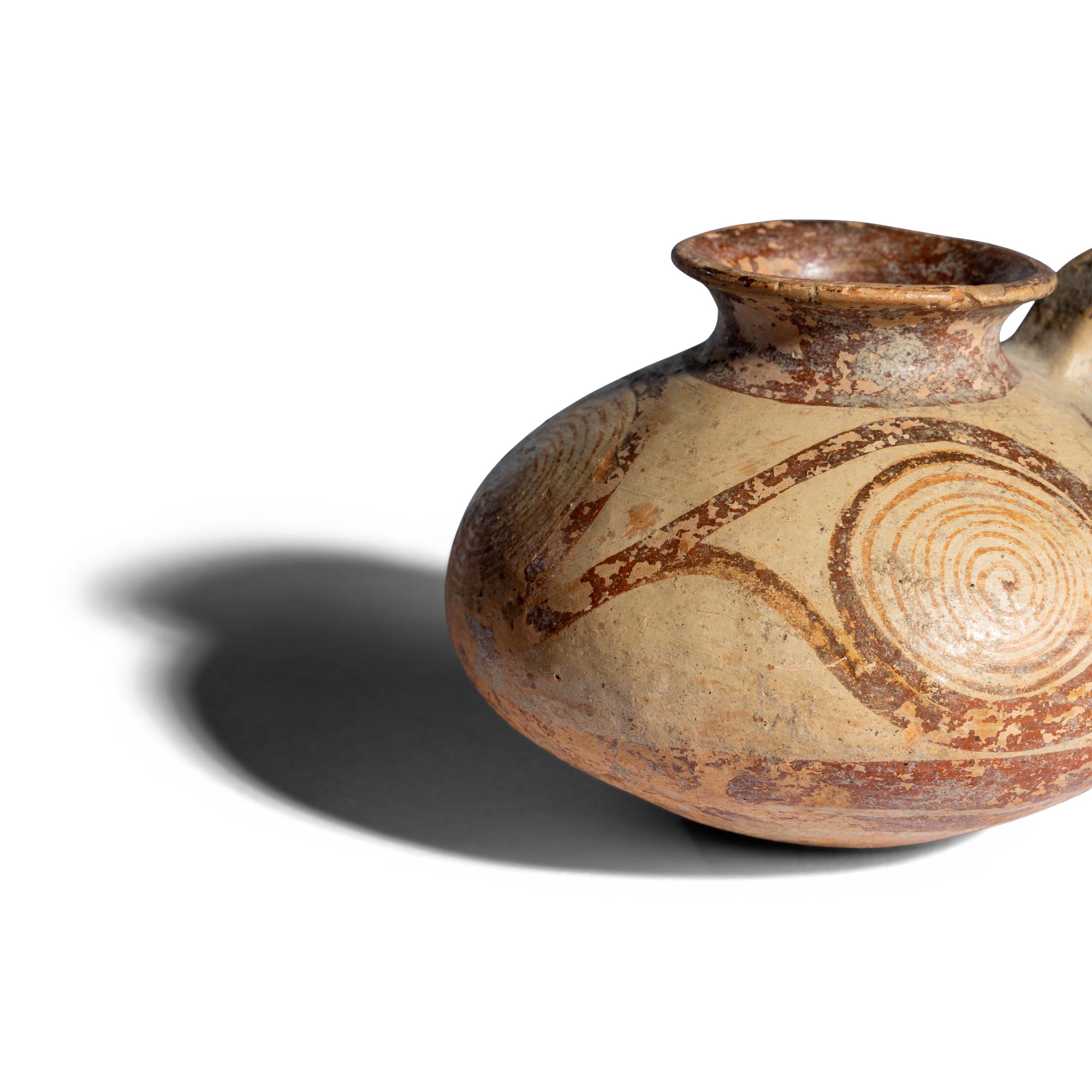 A Mycenaean Painted Terracotta Jar