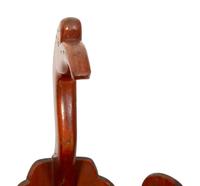 A Pair of Vintage Japanese Painted and Stained Pine Crane Handled Basins — 19TH/20TH CENTURY