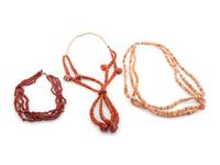 Kewa Spiny Oyster Multi-strand Necklaces