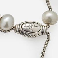 A Collection of Designer Sterling Silver Earrings and Bracelet Lagos, David Yurman