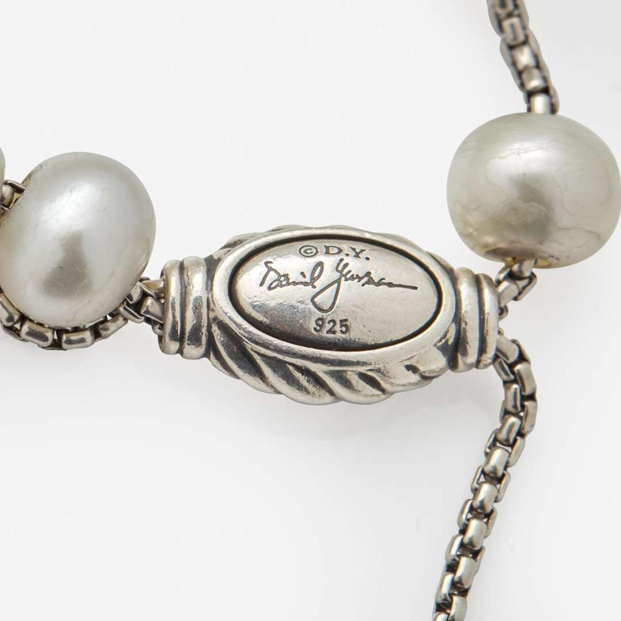 A Collection of Designer Sterling Silver Earrings and Bracelet Lagos, David Yurman