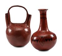 Redware Pottery Vessels