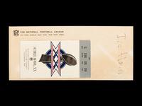 A January 26, 1986 Chicago Bears Super Bowl XX Ticket Stub (Bears 46, Patriots 10)