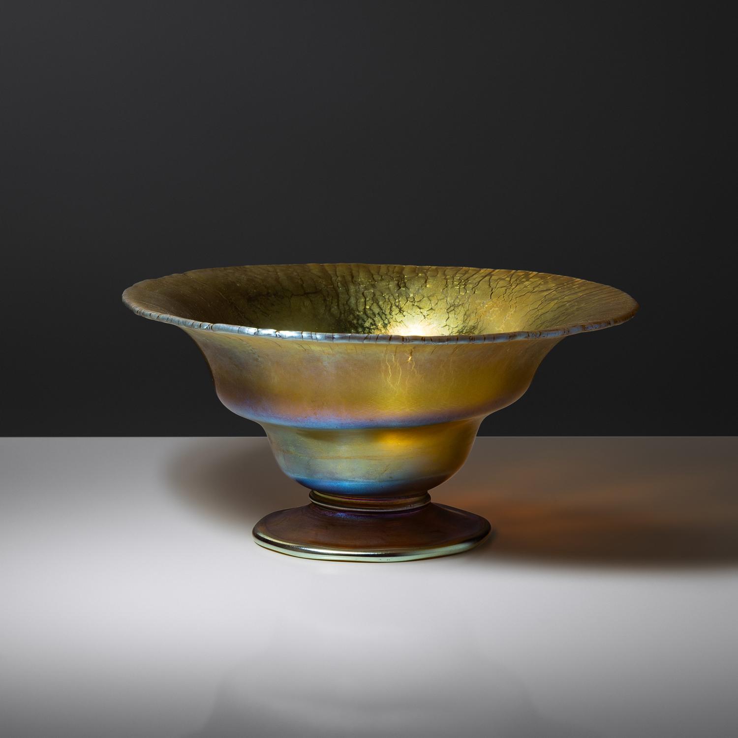 An Important Favrile bowl for Tiffany Studios