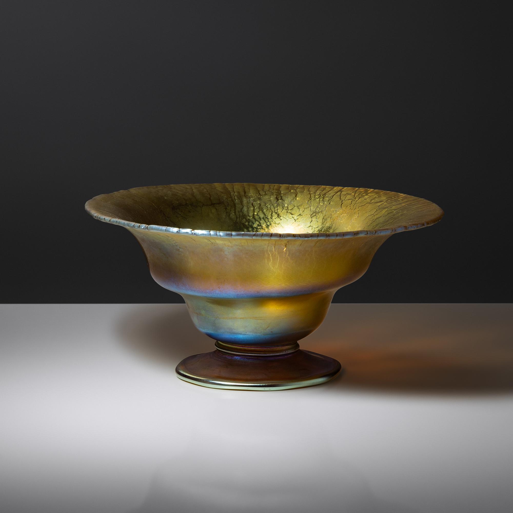 An Important Favrile bowl for Tiffany Studios
