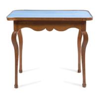 A Louis XV Provincial Occasional Table Height 26 1/2 x width 31 5/8 x depth 21 inches. — LATE 18TH CENTURY