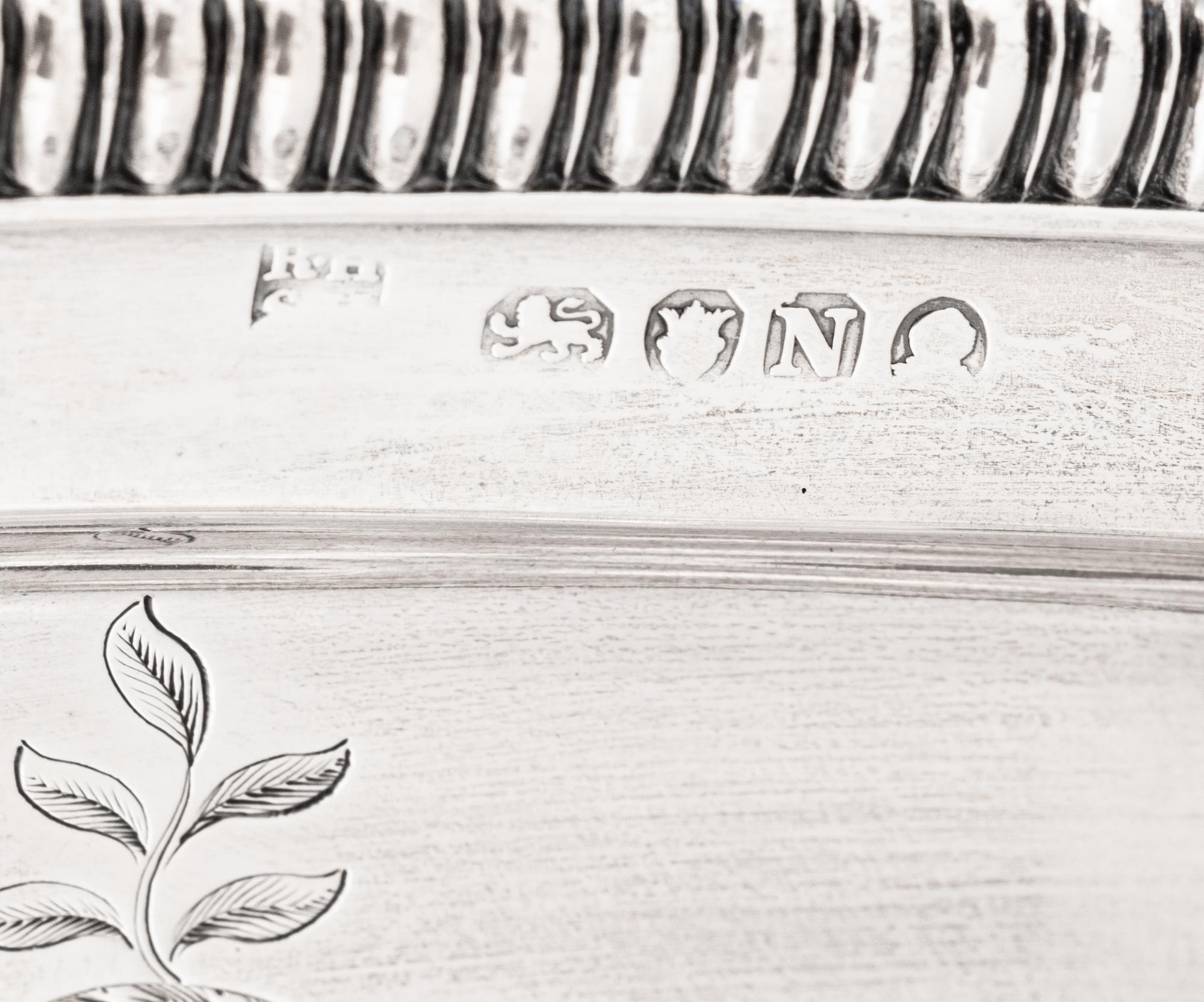 A George III Silver Centerpiece Basket