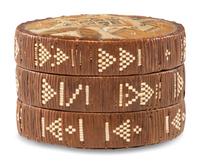 Mi'kmaq Quilled Birchbark Trinket Box