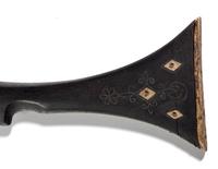 A Turkish Silver Inlaid Flintlock Pistol