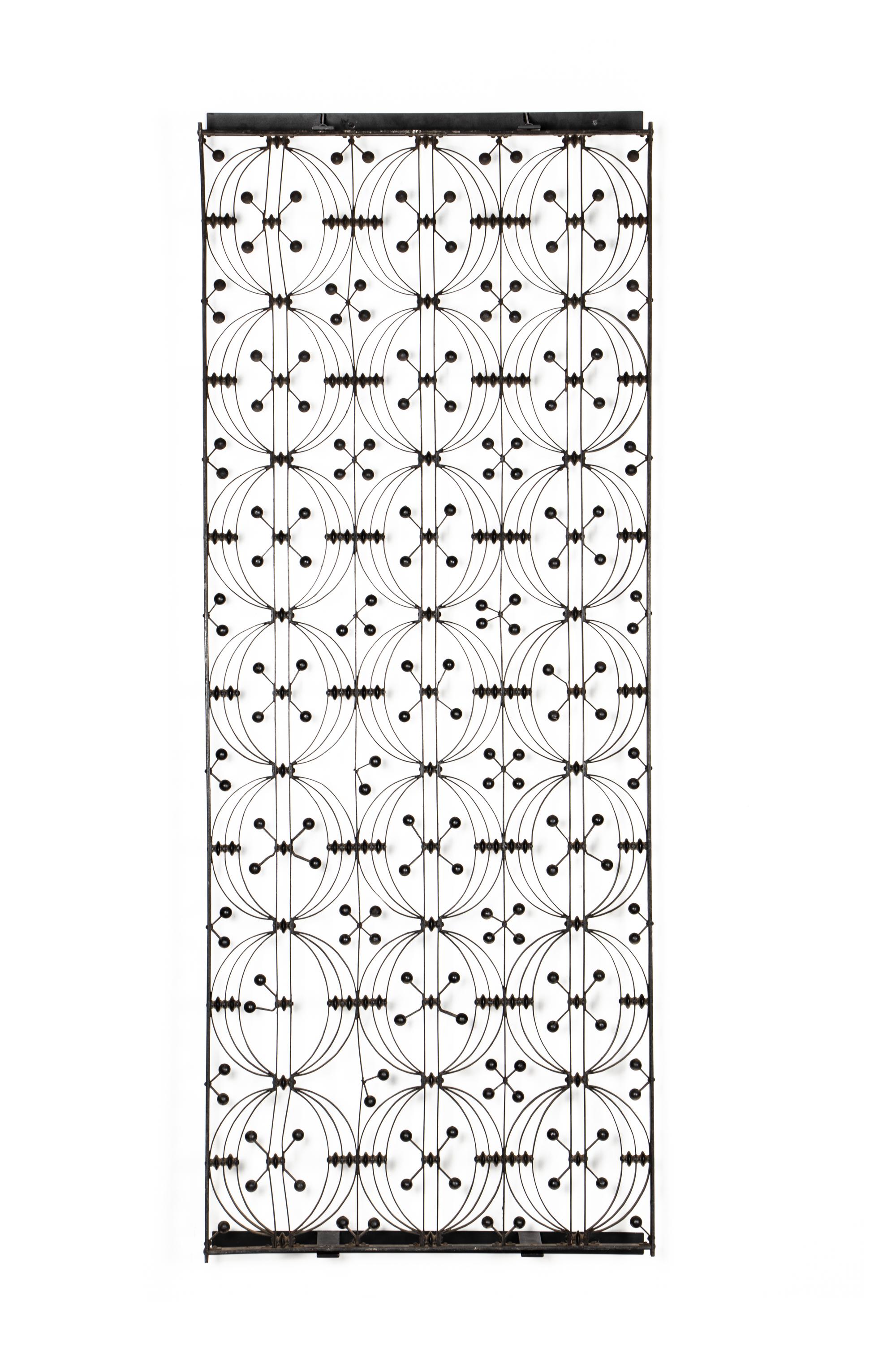 Elevator Screen from the Chicago Stock Exchange, circa 1893 Winslow Brothers, USA