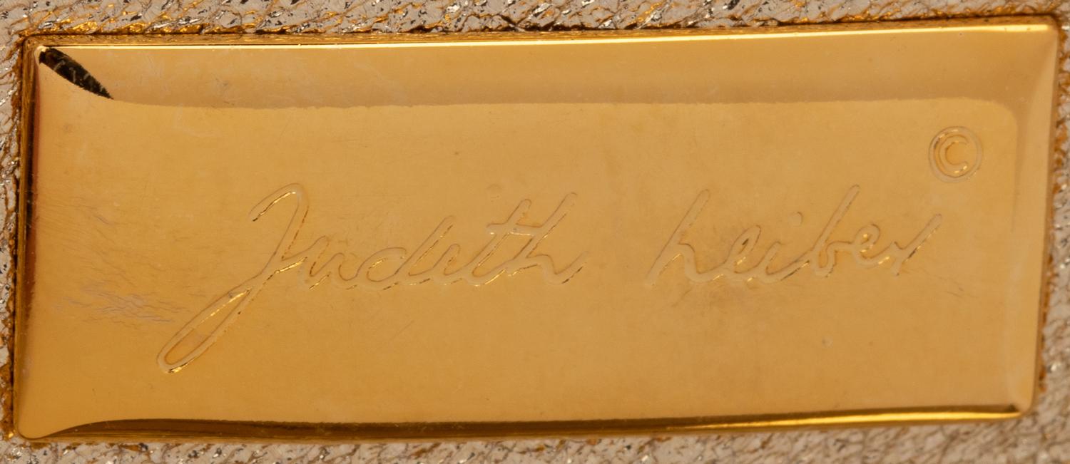 Judith Leiber Floral Sleeping Cat Minaudière, 1984