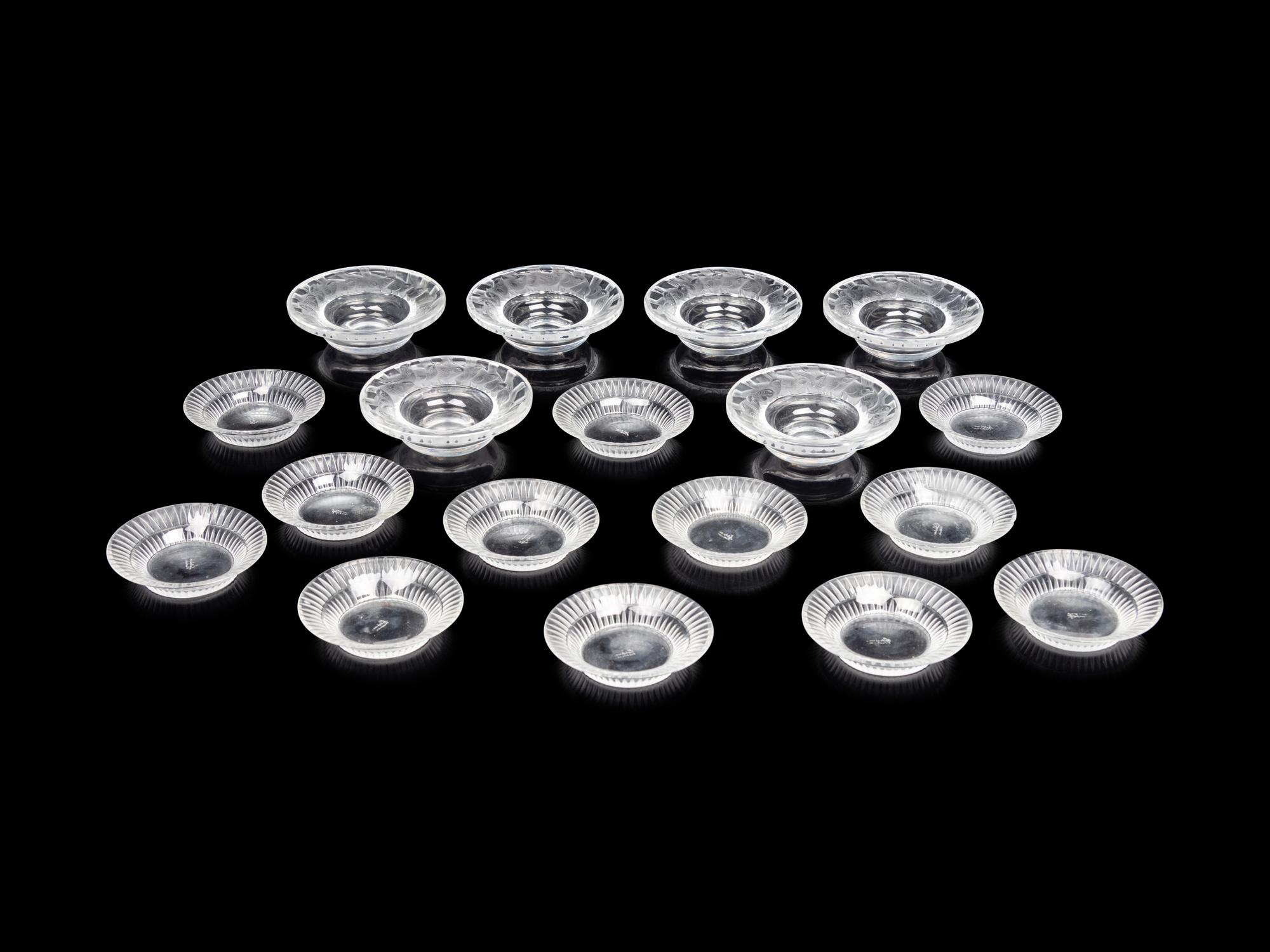 A Group of Lalique Small Coupes