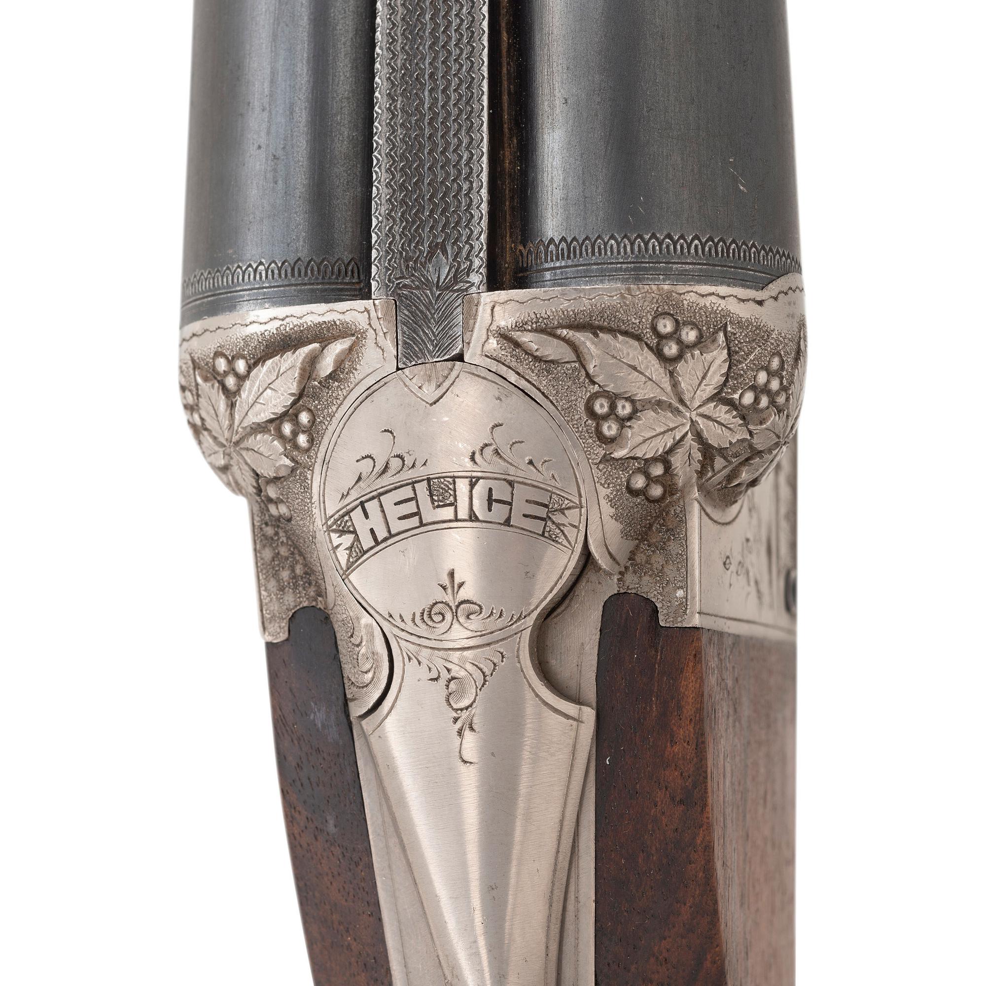 ** French Guild SxS 16ga. Shotgun with Travel Case